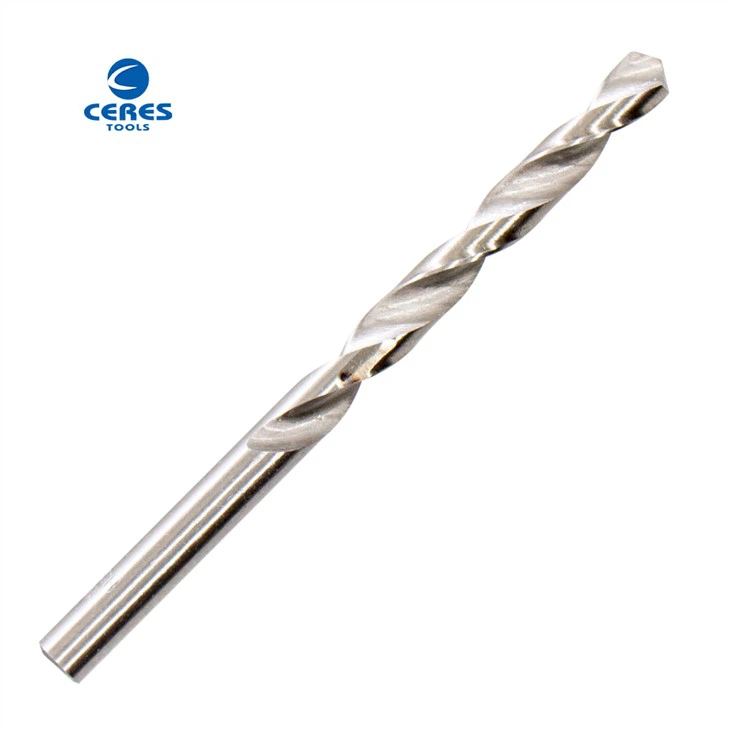 HSSM2 DIN338 Gorffeniad gwyn Drill Bit Fully Ground