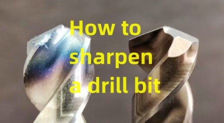 how do i sharpen a drill bit how do i sharpen a drill bit